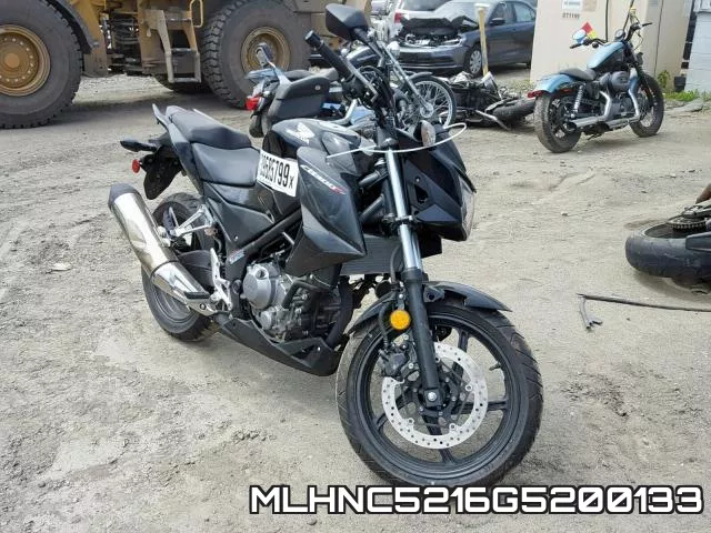 MLHNC5216G5200133 2016 Honda CB300, F