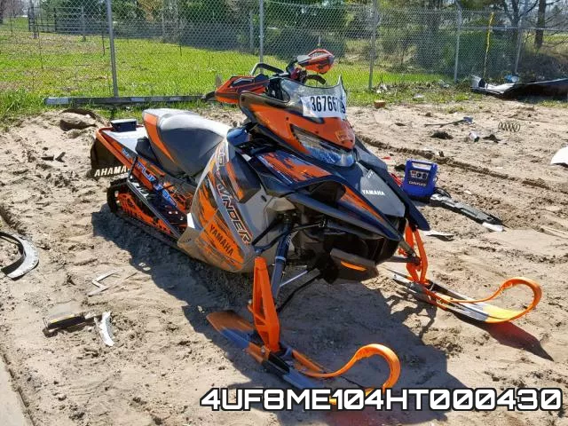 4UF8ME104HT000430 2017 Yamaha Snowmobile