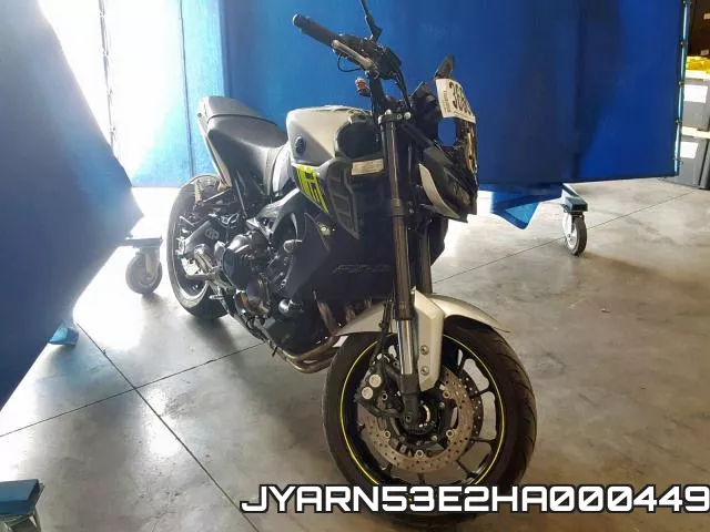 JYARN53E2HA000449 2017 Yamaha FZ09