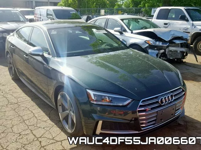 WAUC4DF55JA006607 2018 Audi S5, Prestige