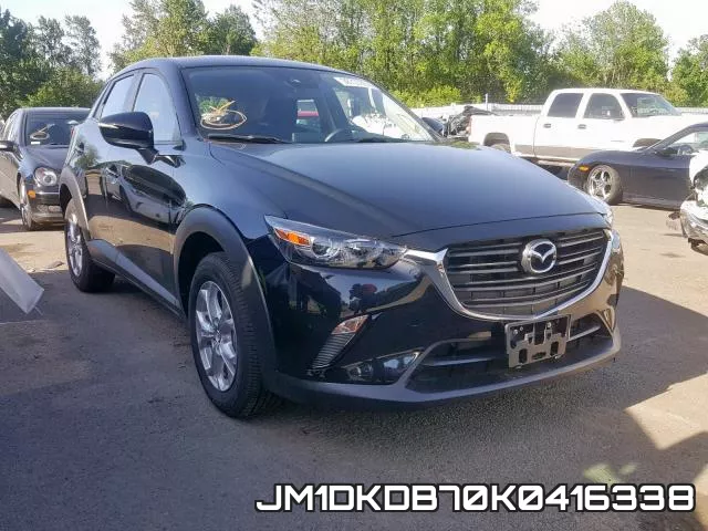 JM1DKDB70K0416338 2019 Mazda CX-3, Sport