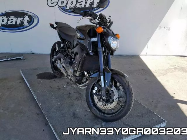 JYARN33Y0GA003203 2016 Yamaha FZ09, C
