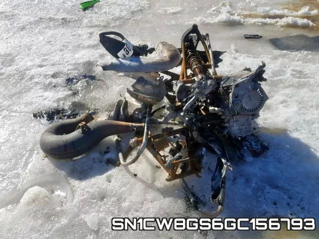 SN1CW8GS6GC156793 2016 Polaris Snowmobile