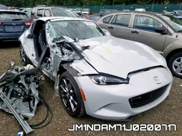 JM1NDAM71J0200717 2018 Mazda MX-5, Grand Touring