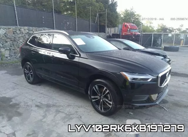 LYV102RK6KB197279 2019 Volvo XC60, T5