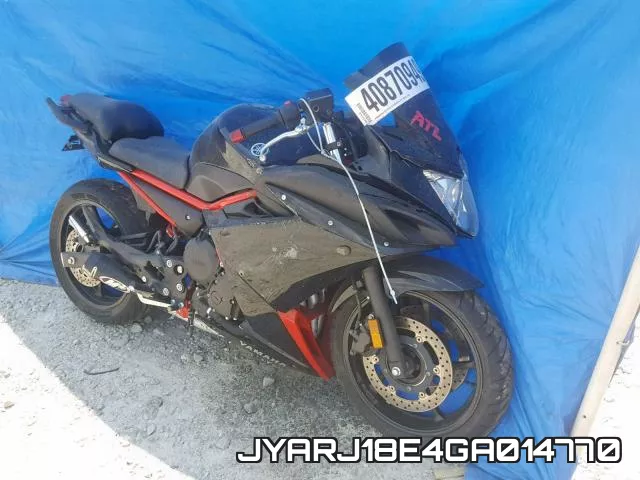 JYARJ18E4GA014770 2016 Yamaha FZ6, R