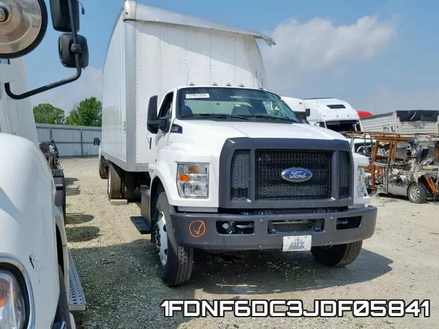 1FDNF6DC3JDF05841 2018 Ford F-650,  Super Duty