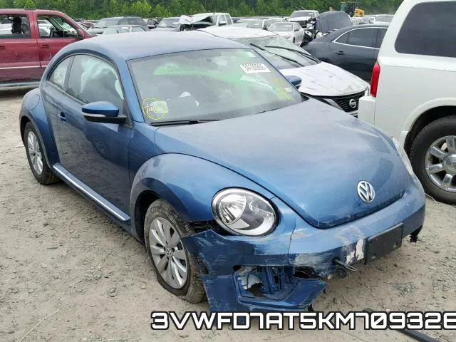 3VWFD7AT5KM709326 2019 Volkswagen Beetle, S