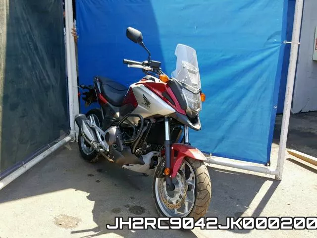 JH2RC9042JK000200 2018 Honda NC750, XD