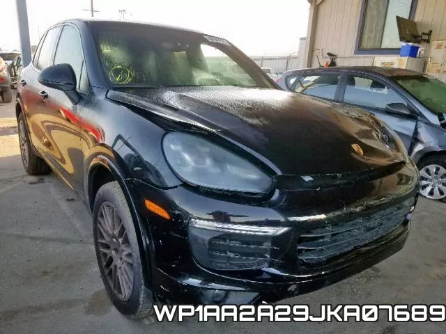 WP1AA2A29JKA07689 2018 Porsche Cayenne