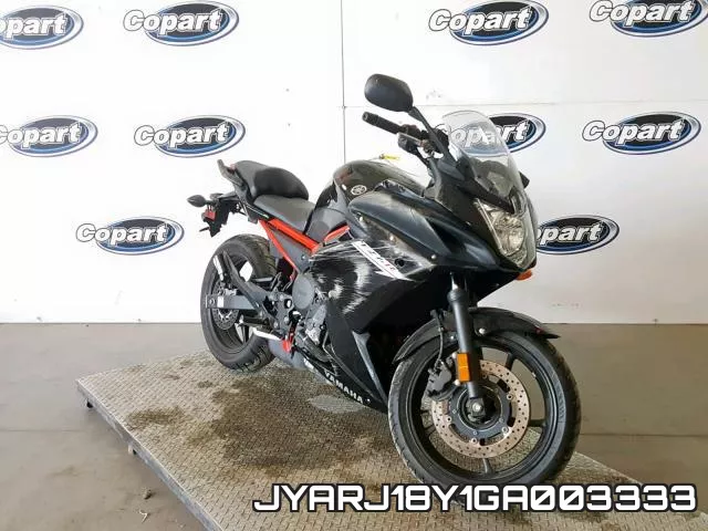 JYARJ18Y1GA003333 2016 Yamaha FZ6, RC