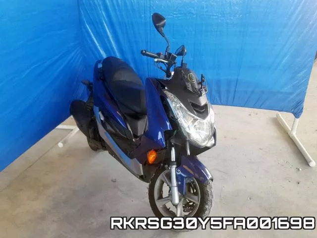 RKRSG30Y5FA001698 2015 Yamaha XC155