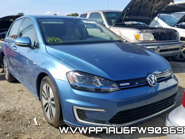 WVWPP7AU6FW903697 2015 Volkswagen E-Golf, Sel Premium