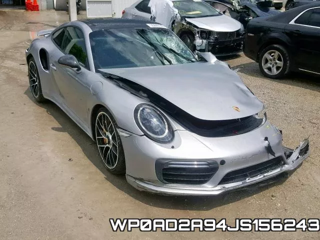 WP0AD2A94JS156243 2018 Porsche 911, Turbo