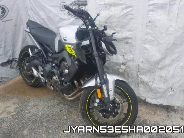 JYARN53E5HA002051 2017 Yamaha FZ09