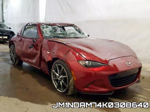 JM1NDAM74K0308640 2019 Mazda MX-5, Grand Touring