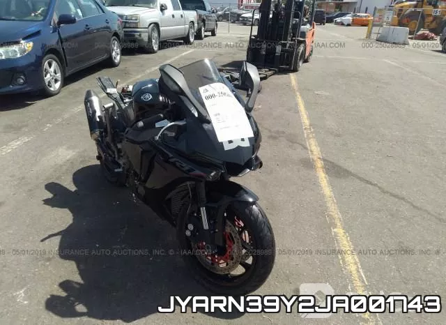 JYARN39Y2JA001743 2018 Yamaha YZFR1, C
