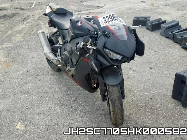 JH2SC7705HK000582 2017 Honda CBR1000, RR