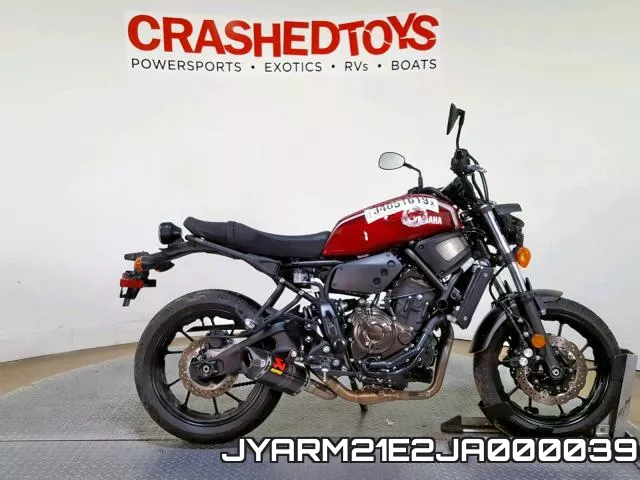 JYARM21E2JA000039 2018 Yamaha XSR700