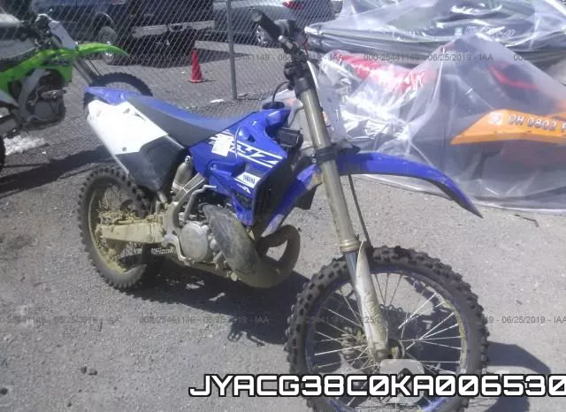 JYACG38C0KA006530 2019 Yamaha YZ250, X