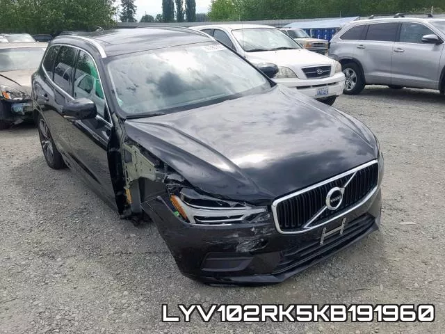 LYV102RK5KB191960 2019 Volvo XC60, T5