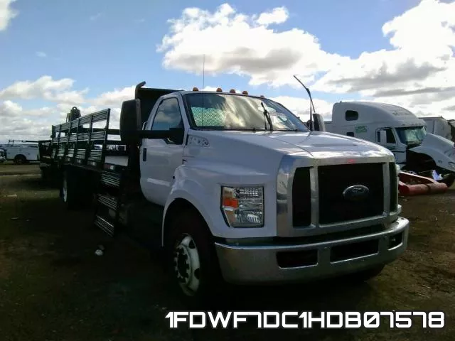 1FDWF7DC1HDB07578 2017 Ford F-750,  Super Duty