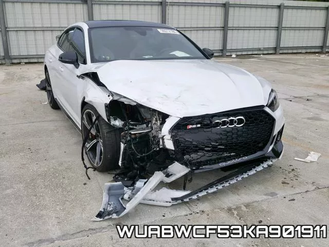 WUABWCF53KA901911 2019 Audi RS5