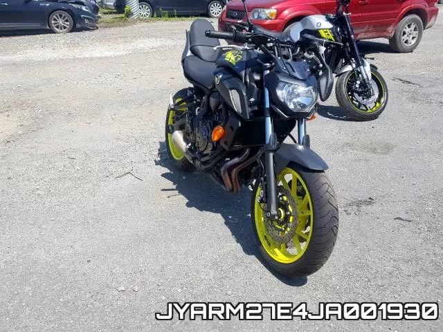 JYARM27E4JA001930 2018 Yamaha MT07