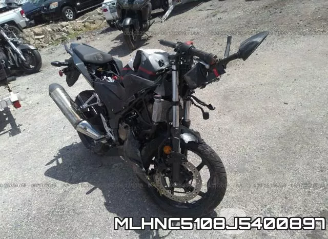 MLHNC5108J5400897 2018 Honda CBR300, R