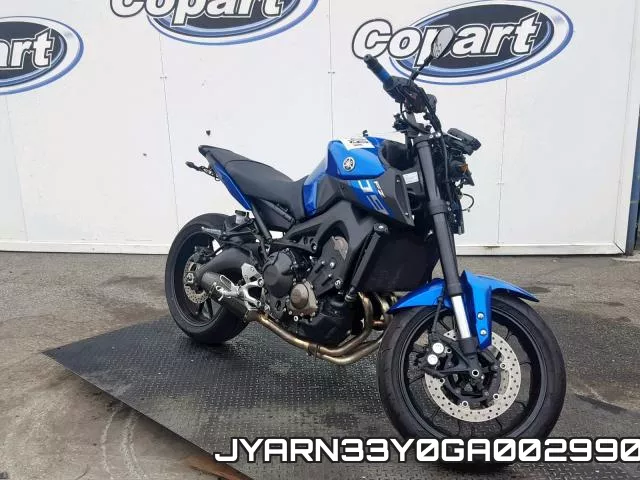 JYARN33Y0GA002990 2016 Yamaha FZ09, C