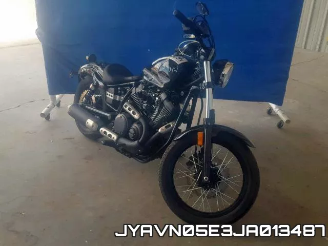 JYAVN05E3JA013487 2018 Yamaha XVS950, CU