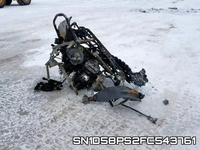 SN1D58PS2FC543761 2015 Polaris Snowmobile