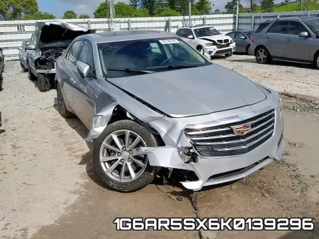 1G6AR5SX6K0139296 2019 Cadillac CTS, Luxury