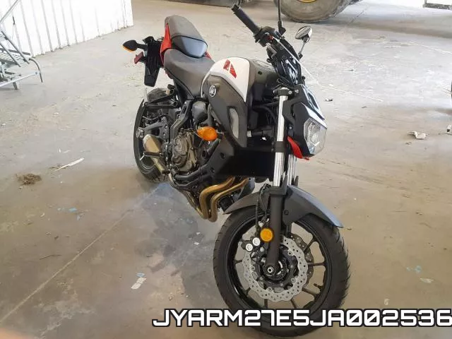 JYARM27E5JA002536 2018 Yamaha MT07
