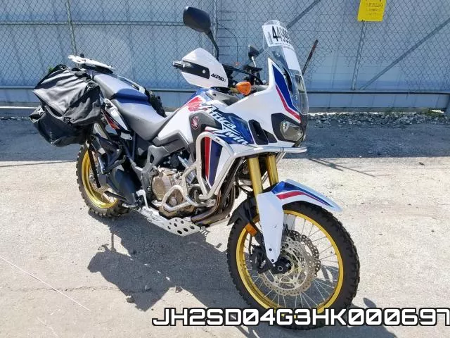 JH2SD04G3HK000697 2017 Honda CRF1000