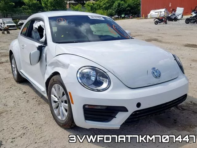 3VWFD7AT7KM707447 2019 Volkswagen Beetle, S