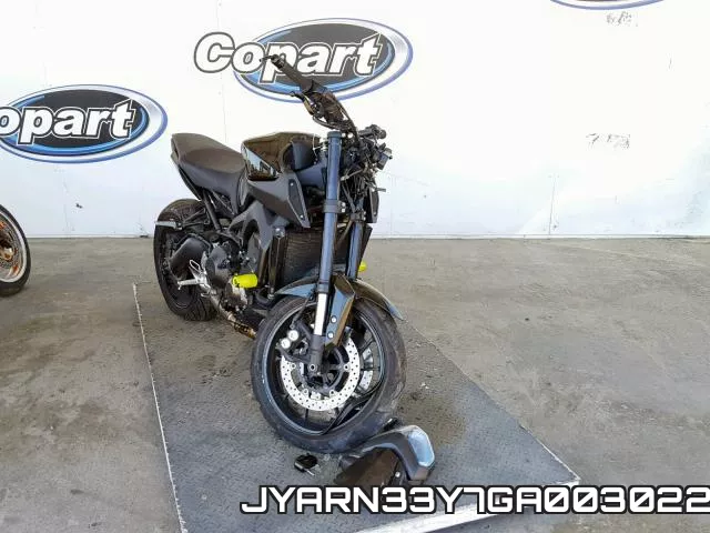 JYARN33Y7GA003022 2016 Yamaha FZ09, C