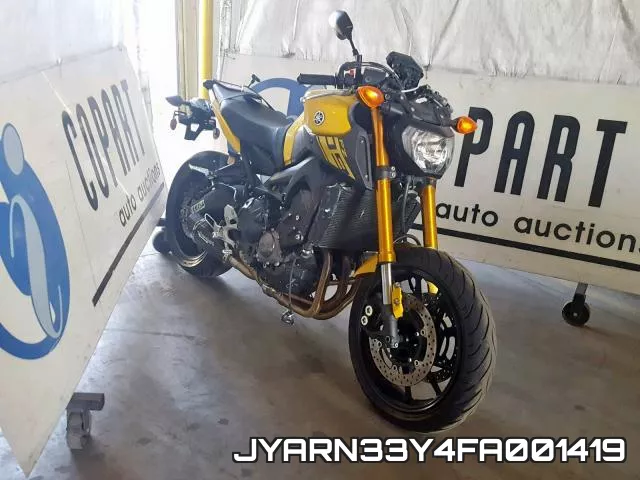 JYARN33Y4FA001419 2015 Yamaha FZ09, C