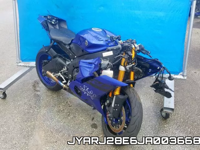JYARJ28E6JA003668 2018 Yamaha YZFR6