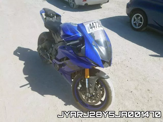 JYARJ28Y5JA001470 2018 Yamaha YZFR6, C