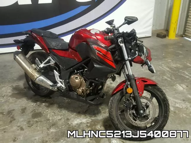 MLHNC5213J5400877 2018 Honda CB300, F