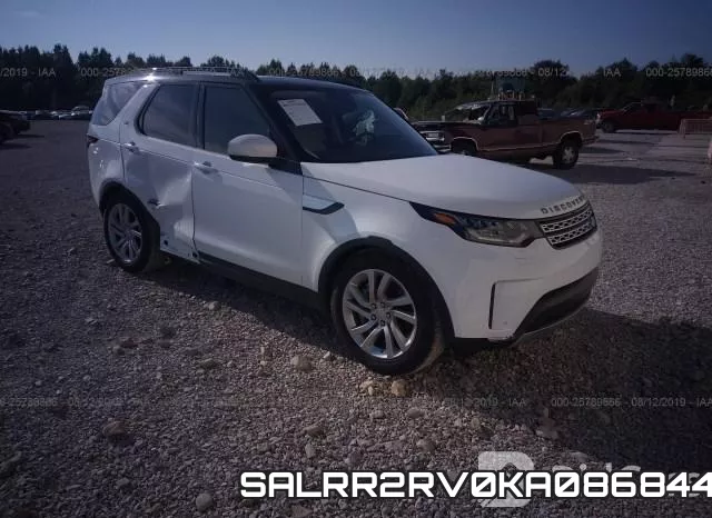 SALRR2RV0KA086844 2019 Land Rover Discovery, Hse