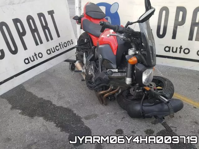 JYARM06Y4HA003719 2017 Yamaha FZ07, C