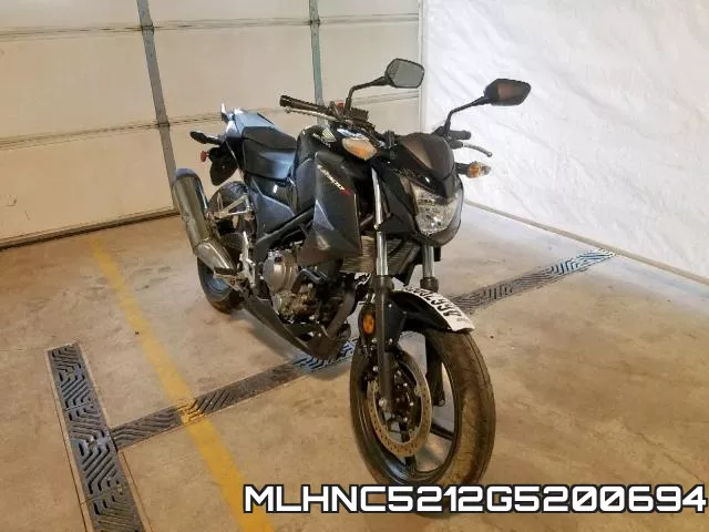 MLHNC5212G5200694 2016 Honda CB300, F