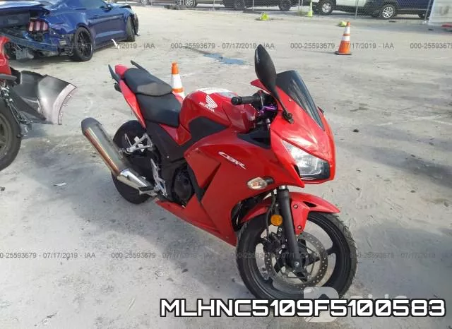MLHNC5109F5100583 2015 Honda CBR300, R