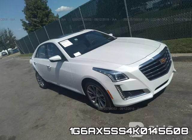 1G6AX5SS4K0145608 2019 Cadillac CTS, Luxury
