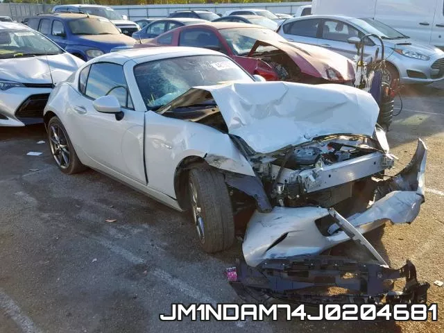 JM1NDAM74J0204681 2018 Mazda MX-5, Grand Touring