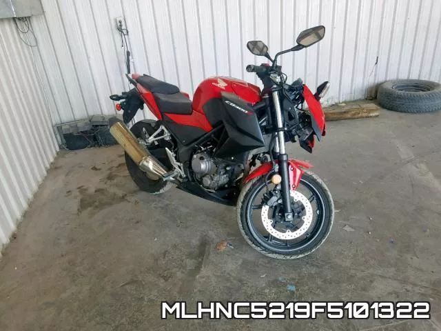 MLHNC5219F5101322 2015 Honda CB300, F