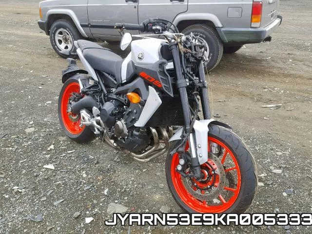 JYARN53E9KA005333 2019 Yamaha MT09