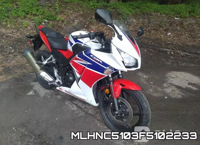 MLHNC5103F5102233 2015 Honda CBR300, R